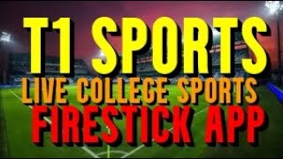 FIRESTICK SPORTS APP WITH LIVE COLLEGE SPORTS [upl. by Erdna]