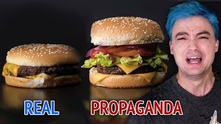 Comida REAL vs Comida de PROPAGANDA 10 [upl. by Tawney]