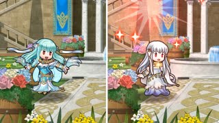 FEH Ninian amp Eliwood  Resplendent and Bases Animations Comparison [upl. by Ketti]