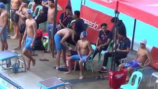 Ateneo wins boys 4x100m medley relay at UAAP 81 Swimming Championship on Nov 11 2018 [upl. by Hewie]