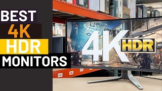 5 Best 4k HDR Monitors 2024 [upl. by Caroline]