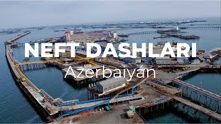 La CIUDAD ACUÁTICA de la UNIÓN SOVIÉTICA  Neft Dashlari Azerbaiyán 🇦🇿 [upl. by Aretak]