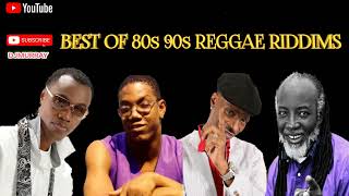 BEST OF 80s 90s REGGAE RIDDIMS MIX RIDDIMS BEST OF 80s 90s [upl. by Naek436]