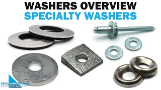 Special Types of Fastener Washers  Fasteners 101 [upl. by Atiuqa]