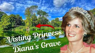 Visiting Princess Dianas Grave  Althorp Estate 4K HDR Walking Tour [upl. by Drape8]