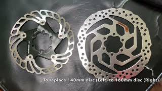 How to True a Bicycle Disc Brake Rotor [upl. by Anikal]