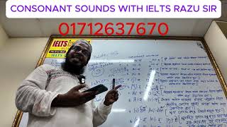 Phonetics Class  02  Consonant sounds  Phonemes British and American accent with IELTSRAZU [upl. by Itnava]