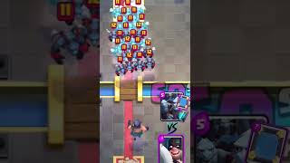 Verdugo VS Horda de esbirrosclonespejo clashroyale vs epic shorts [upl. by Fransen63]