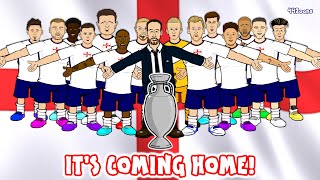 🏆England beat Denmark🏆 21 Euro 2020 Final vs Italy Song Goals Highlights Kane Sterling [upl. by Garda422]