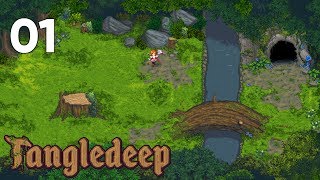 Lets Play Tangledeep  Nintendo Switch Gameplay  Episode 1 [upl. by Sollars]