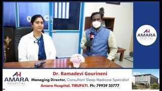 Amara Hospital  What are the reasons for Sleep Disorders  Dr Ramadevi Gourineni  Amara Hospital [upl. by Ottillia22]