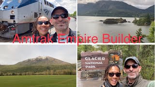 Amtrak Empire Builder amp Glacier National Park Chicago to Portland Big Ass Train Trip Part 6 [upl. by Alisander982]