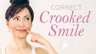 Correct Crooked Smile With One Simple Exercise [upl. by Fletcher]