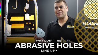 Why dont the abrasive holes line up [upl. by Paff]