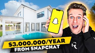 Make 8000 Per Day Posting Snapchats  STEP BY STEP TUTORIAL Snapchat Spotlight [upl. by Reppep84]