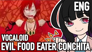 Mikutan ENGLISH Evil Food Eater Conchita [upl. by Azmuh]