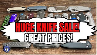 KNIFE SALE I’m Selling Great Knives at Great PricesCLOSED [upl. by Ailssa130]