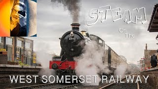 Steam On The West Somerset Railway Bishops Lydeard to Minehead amp Back [upl. by Madian]