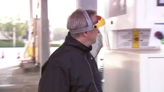 How to refuel LNG in a Volvo truck [upl. by Araj]