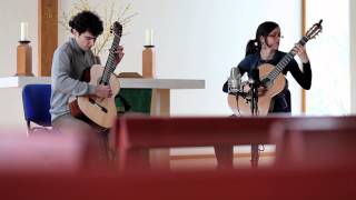 NoiZ guitar duo  Sonata K 491 D Scarlatti [upl. by Yolanda]