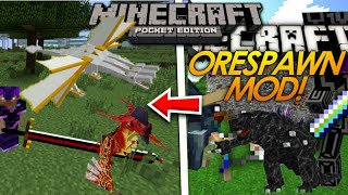 Orespawn modaddon para o mcpe 119 [upl. by Egedan]