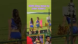 Cheerleaders dance 12345 song [upl. by Yrelle]