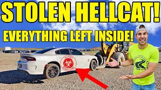 I Bought A CHEAP STOLEN HELLCAT 2000 Miles From Home Driven For YEARS Before Police Found It [upl. by Etnovert]