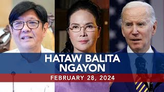 UNTV Hataw Balita Ngayon  February 28 2024 [upl. by Levison]