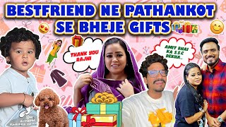 Bestfriend Ne Pathankot Se Bheje Gifts 🎁☺️✨  Bharti Singh  Haarsh  Golla  AmitBhadana [upl. by Cirek99]