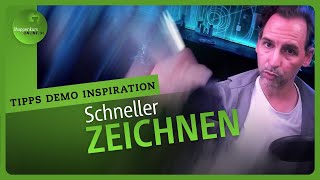 5 einfache Tipps  Inspiration Skizzenbuch  MappenkursOnlinede [upl. by Adnoved713]