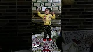 Skibdy Dam Dam dance 🕺  Cute baby dance  devansh viral cute funny kidsvideo [upl. by Nylirem]