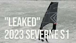 Leaked 2023 Severne S1 Wave Sail Spotted [upl. by Alleuqahs]