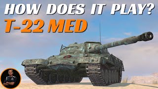 T22 Med  How does it play  WoT Blitz [upl. by Riplex]