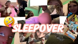 SLEEPOVER VLOG 13 Ft Taelin 9 [upl. by Lovato]