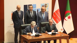 SIGNATURE D’UN CONTRAT POUR LA CONSTRUCTION D’UN COMPLEXE PÉTROCHIMIQUE LAB À SKIKDA [upl. by Kelleher]