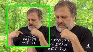 Slavoj Zizek — quotI Would Prefer Not Toquot [upl. by Leidgam821]