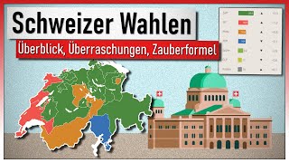 Die Schweiz hat gewählt  Ergebnisse Überraschungen Zauberformel [upl. by Novad]