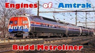 Engines of Amtrak  Budd Metroliner [upl. by Ynatsed]