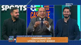 CONVERSANDO CON UFREDO BORBOR PERIODISTA DEPORTIVO ALOOOO CADENAL NACIONAL 😂 [upl. by Nomael]