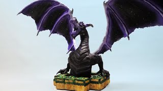 I made a Realistic Ender Dragon escaping through the End Portal [upl. by Nador]