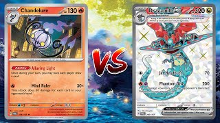 Pokemon TCG Live Twilight Masquerade Chandelure VS Dragapult EX Pidgeot EX [upl. by Cates507]