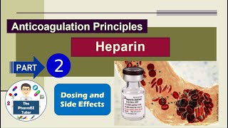 Heparin Anticoagulation Principles  Part 2 Dosing and Side Effects [upl. by Florrie392]