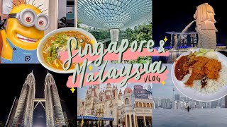 Holiday Vlog  Jalan Jalan ke Singapore amp Malaysia🇸🇬🇲🇾 [upl. by Aduh815]