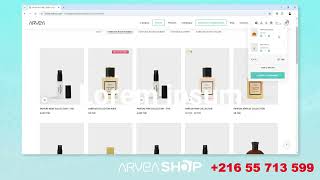 ✅ Tuto Découvrez notre boutique ARVEA☘️ et commandez en ligne dès maintenant  by Raja [upl. by Haonam847]