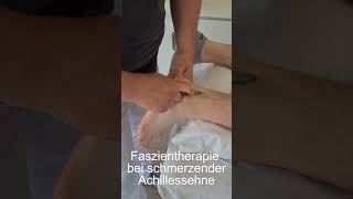 Faszientherapie der Achillessehne [upl. by Nagaem]