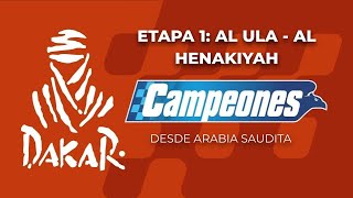 DAKAR 2024  ETAPA 1 DESDE ARABIA SAUDITA  Campeones 060124 [upl. by Aicitel]