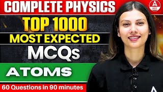 Atoms  Class 12 Physics  Most Important Questions for NEET 2024Tamanna Chaudhary [upl. by Mordecai]