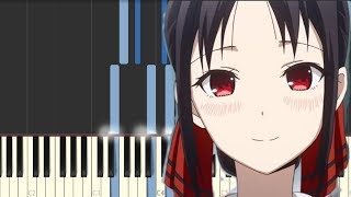 카구야님은 고백받고 싶어Kaguya Sama Love is War ED  Sentimental Crisis│Piano Tutorial [upl. by Emiatej]