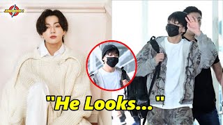 Netizens Spotlight BTS Jungkooks Attitude While At Incheon Airport [upl. by Lilllie]