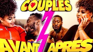 LES COUPLES AU DEBUT VS APRES [upl. by Cleve416]